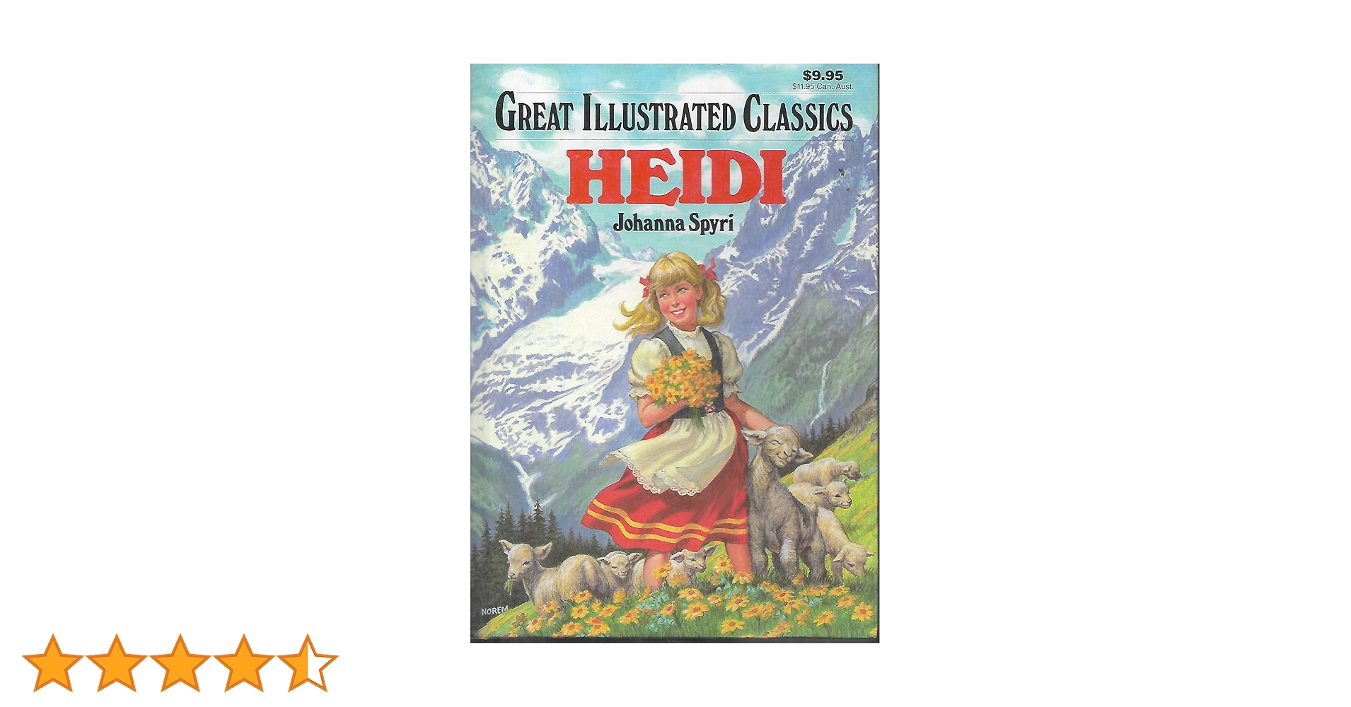 HEIDI 絵本 Johanna Spyri Heidi By Johanna Spyri (Illustrated Edition): Buy Heidi By